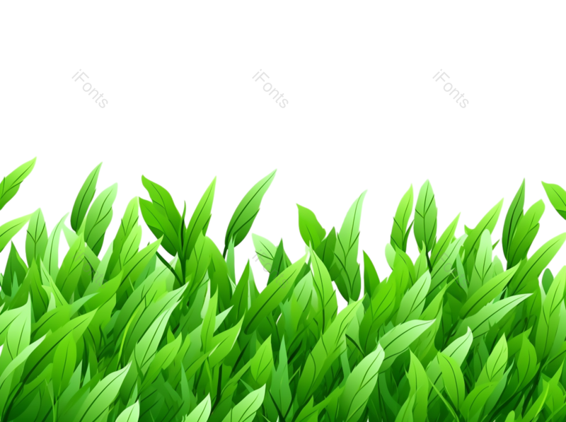 卡通图片,麦田元素,农田PNG,绿色免抠素材